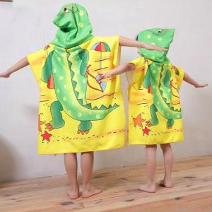 Personality children poncho towel