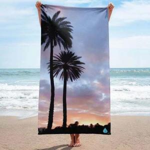 Plam tree desgin printed beach towels
