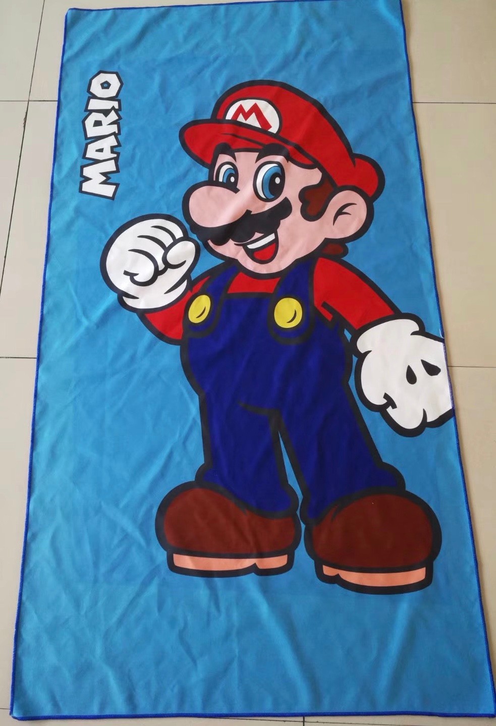 Oversized custom beach towels with names